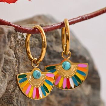 Boucles d'oreilles "Brazil" 5