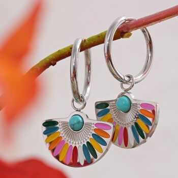 Boucles d'oreilles "Brazil" 6