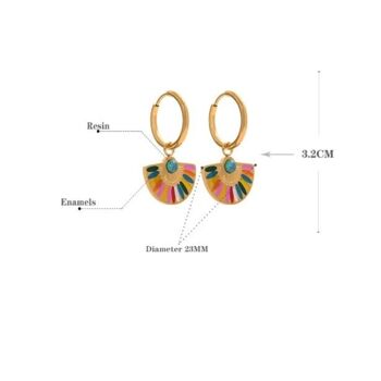 Boucles d'oreilles "Brazil" 7