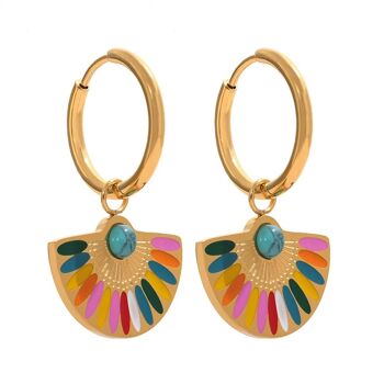 Boucles d'oreilles "Brazil" 8