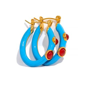 Boucles d'oreilles " Bahia" 2