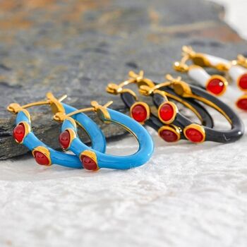 Boucles d'oreilles " Bahia" 7