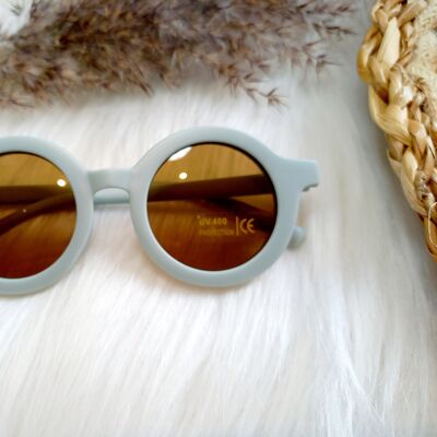 Sonnenbrille retro blau Kinder | Sonnenbrille für Kinder