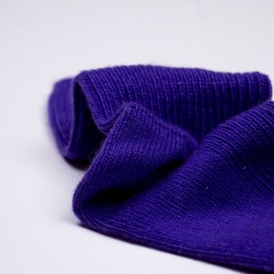 Chaussettes Violet Laine avec angora