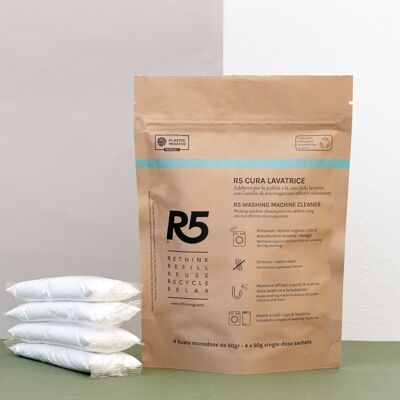 R5 Care Washing Machine - Additive for cleaning and care of the washing machine with the aid of selected effective microorganisms - Made in Italy