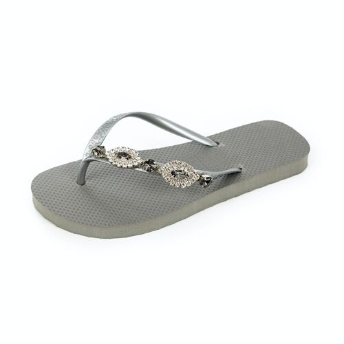 Chanclas Carlina grey