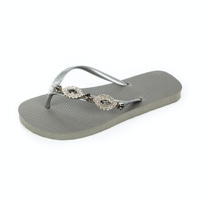 Chanclas Carlina grigio