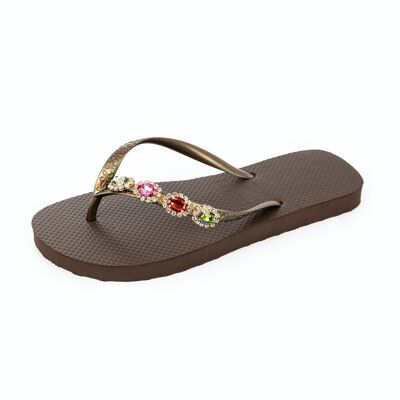 Chanclas Colina marrone