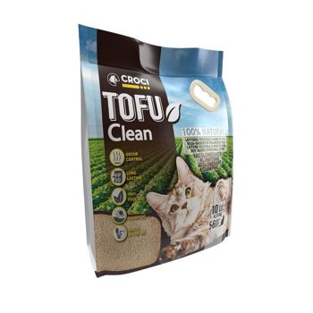 Litière pour chat Tofu Clean 1