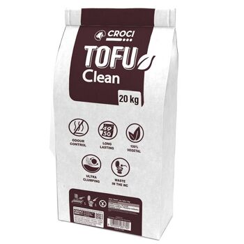 Litière pour chat Tofu Clean 9