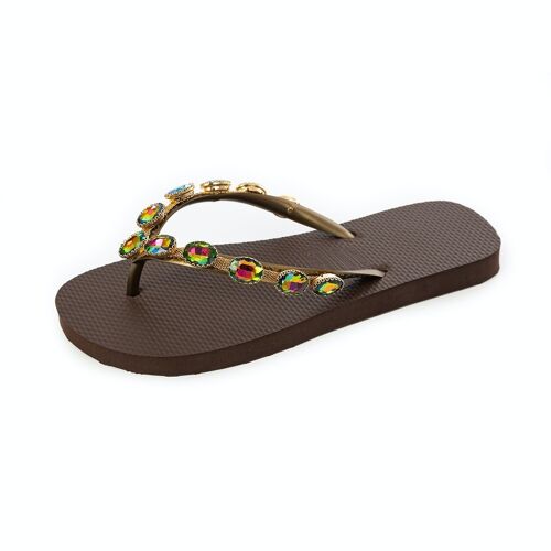 Chanclas Emanuela brown