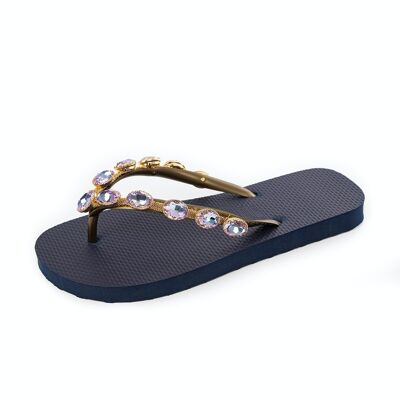 Chanclas Alto bleu