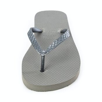 Chanclas Serpent gris 2