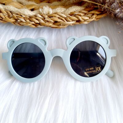 Sonnenbrille Kinder Bär blau | Sonnenbrille für Kinder