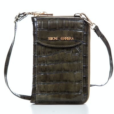 Mobile Wallet Valencia XL olive