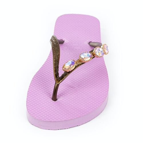 Chanclas Carmina lavender