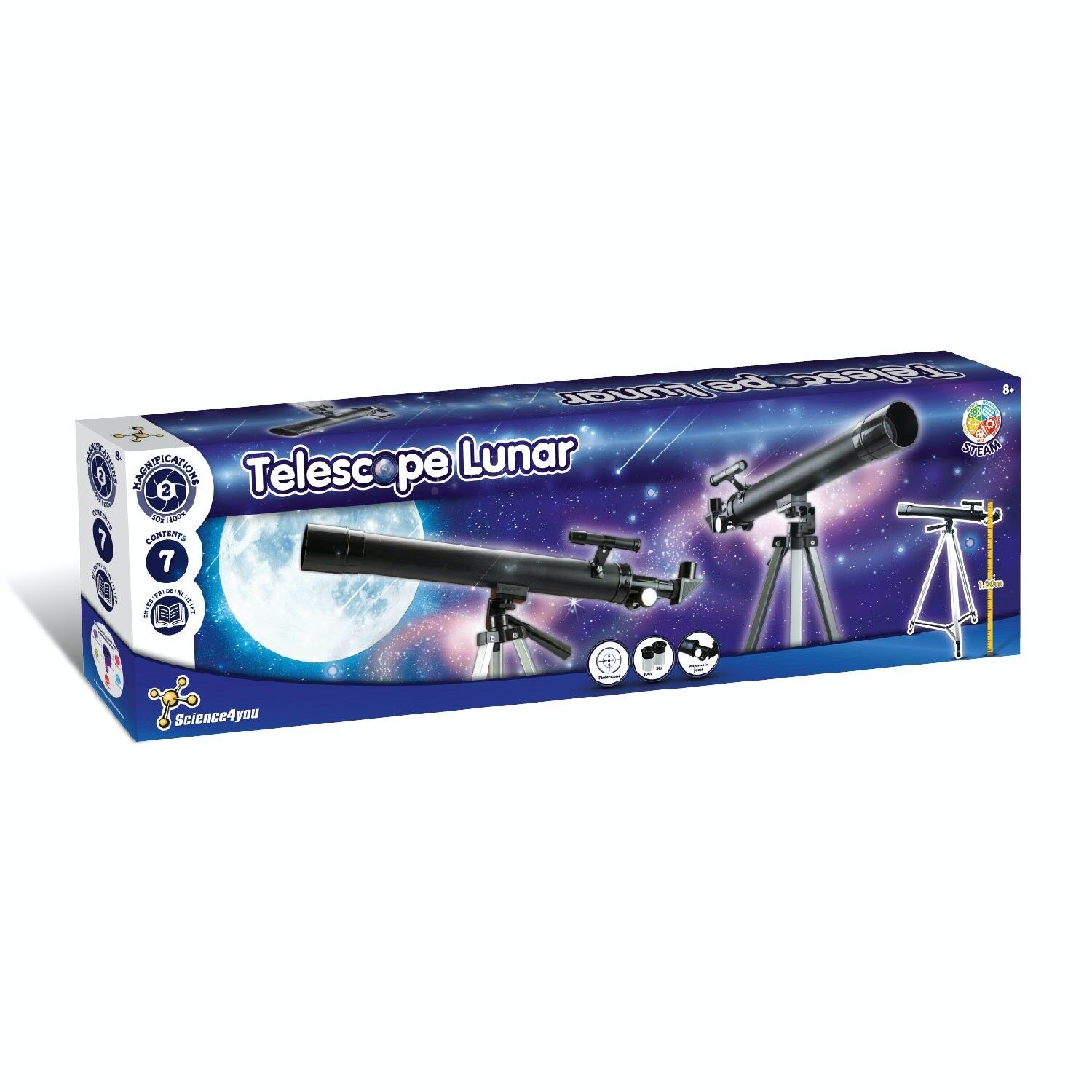 Telescopio lunare per bambini