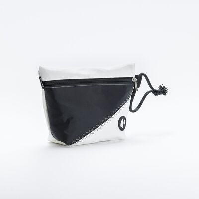 Beauty Case In Recycled Sail - Cyprus - Black