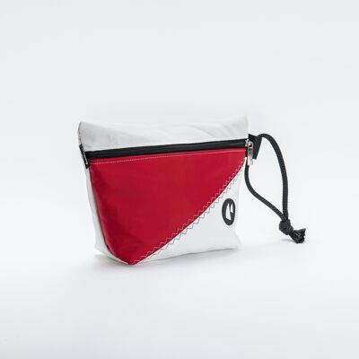 Beauty Case In Recycled Sail - Cyprus - Red