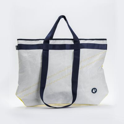 Grand Sac En Voile Recyclée - Randa - Jaune