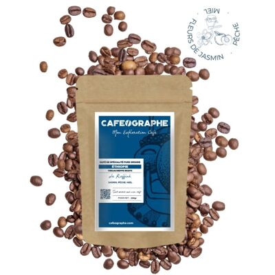 Café de especialidad de Etiopía - Yirgacheffe Resiti - 250gr - Frijoles