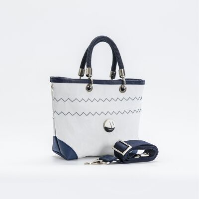 Bag In Recycled Sail - Menorca - Blue