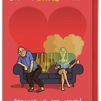 Smell On You Funny Valentines Card