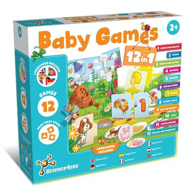 Erste Schritte Babyspiel 12 in 1 – Lernspielzeug