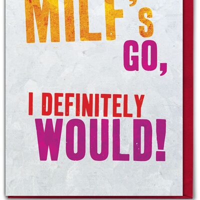MILFs Funny Valentines Card