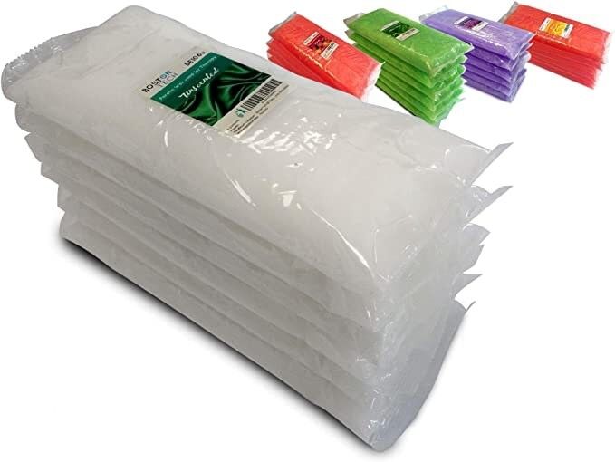 BOSTON TECH BE-106U, CONFEZIONE DA 6 BLOCCHI DI CERA PARAFFINICA NON PROFUMATA PER IL TRATTAMENTO DI MANI E PIEDI. TRATTAMENTO PER ARTRITE E DOLORI MUSCOLARI