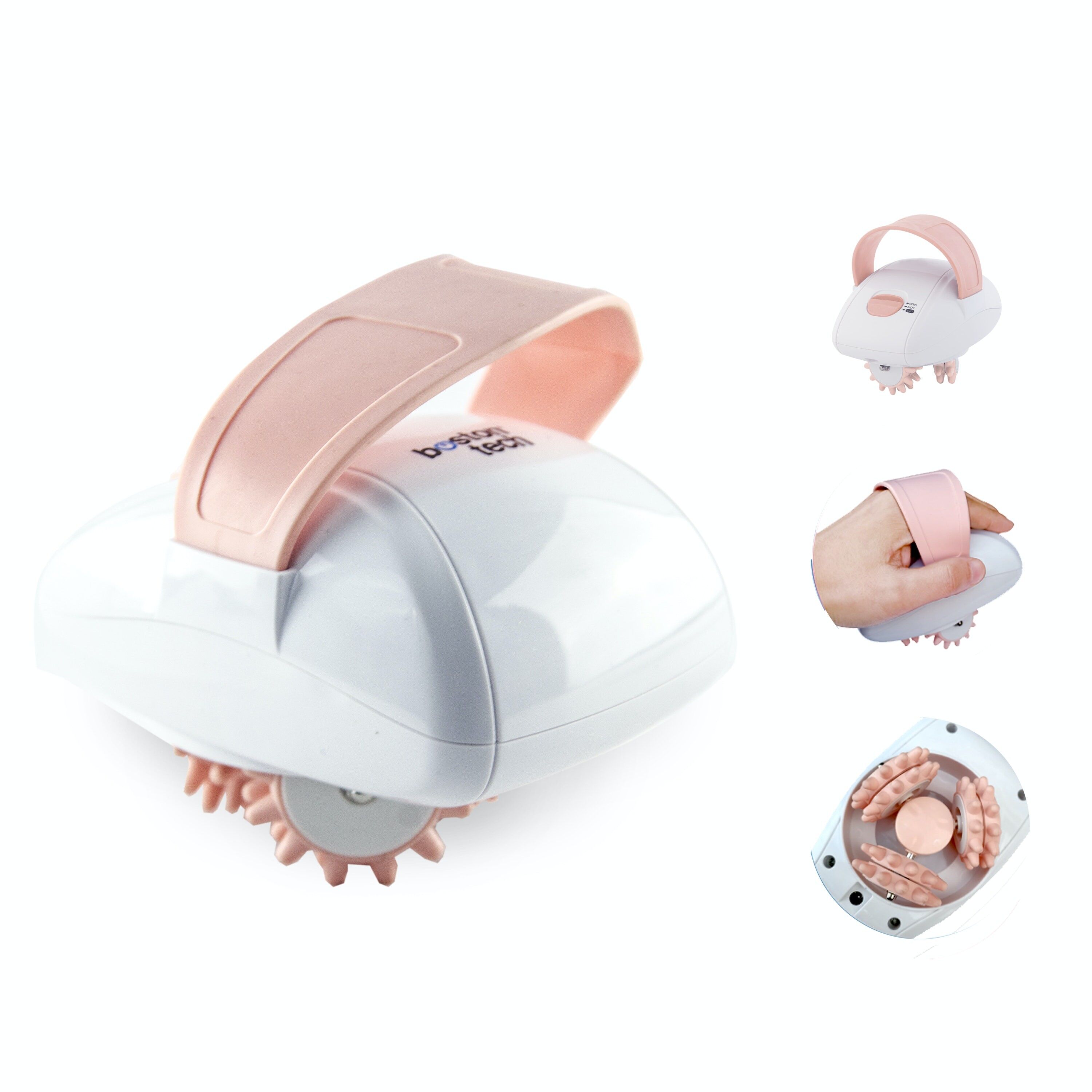 CELULESS BE110 MASAJEADOR ANTICELULÍTICO 2 INTENSIDADES MASAJE REAFIRMANTE DE TONIFICACIÓN QUE ESTIMULA LA CIRCULACIÓN PARA TODO EL CUERPO 6 RODILLOS EXTRAÍBLES SIN CABLES Y CON BATERÍA RECARGABLE.