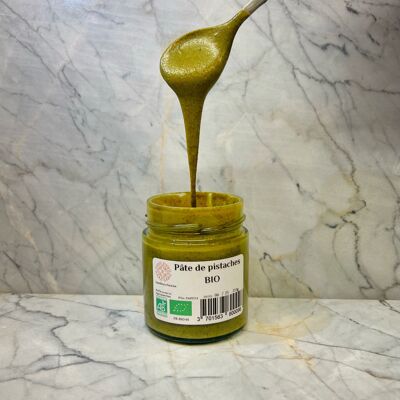 Pistachio paste 100% 215gr Organic Jar