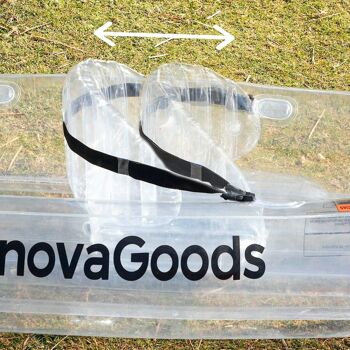 Kayak gonflable transparent avec accessoires Paros InnovaGoods 312 cm 2 places 4