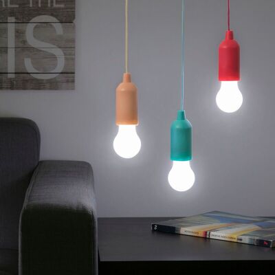 InnovaGoods Bulby tragbare LED-Glühbirne mit Kabel