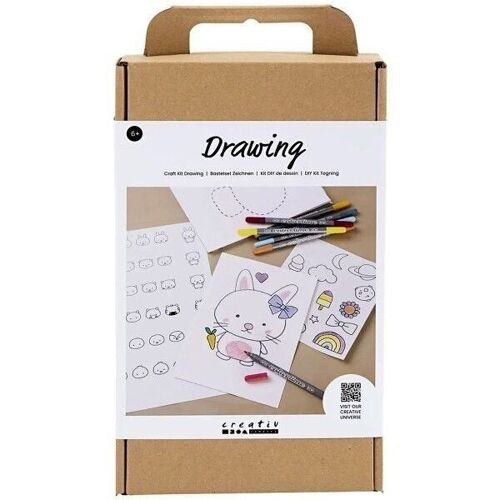 Kit DIY Dessin enfant - Apprendre à dessiner