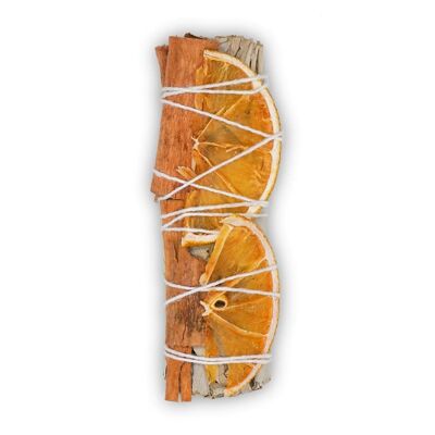 Paquets d'encens Tranches d'orange Cannelle - Sauge blanche