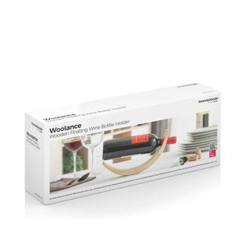 Porte-bouteilles flottant en bois Woolance InnovaGoods 9