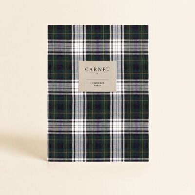 Papeterie - Carnet couverture tissu - Dundee
