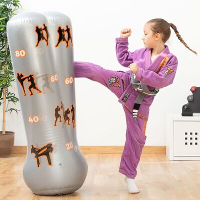InnovaGoods Inflatable Foot Punching Bag for Kids