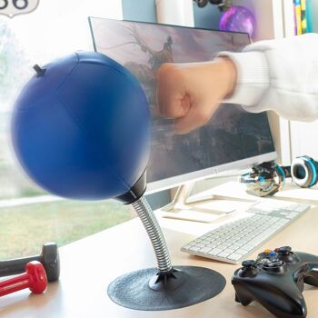 Hittres InnovaGoods InnovaGoods Hittres Desk Sac de frappe gonflable anti-stress 1