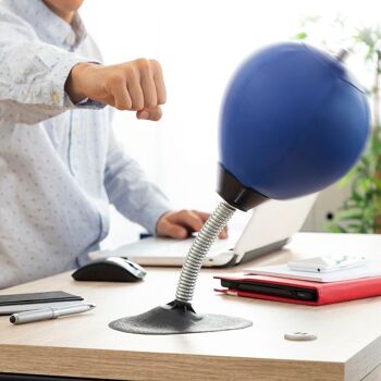 Hittres InnovaGoods InnovaGoods Hittres Desk Sac de frappe gonflable anti-stress 4