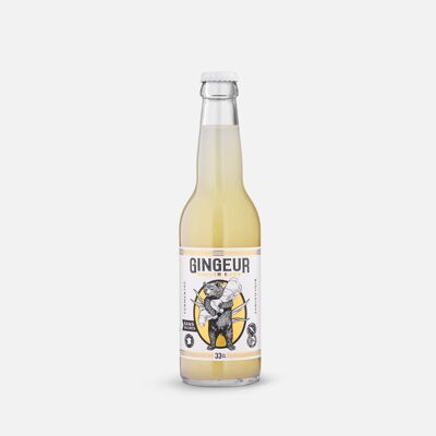 GINGEUR Bio-Ingwerbier ohne Zucker 33cl