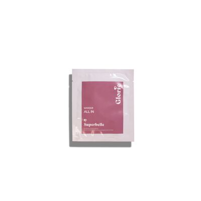 Superbelle - Masque All In - Masque visage tissu désaltérant d’origine végétale