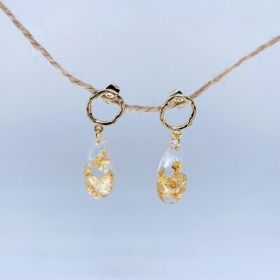 gold Fanette earrings