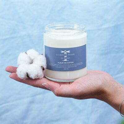 Cotton Flower Candle