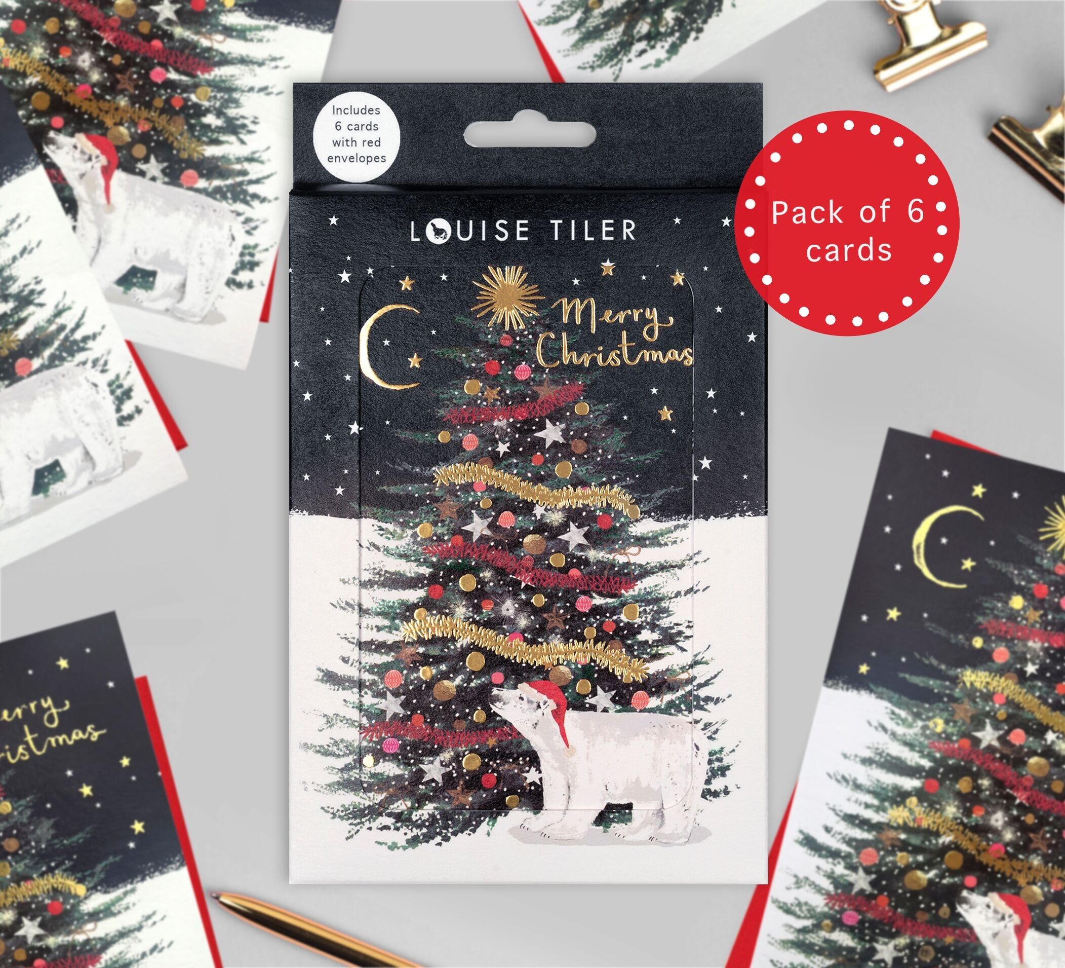 Albero e orso confezione da 6