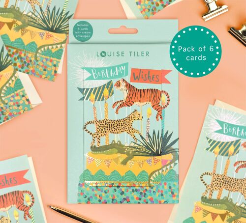 Animal Wishes Boxed Card Pack of 6