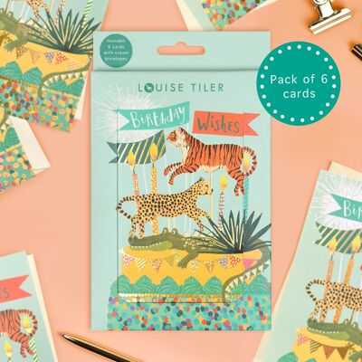 Animal Wishes Boxed Card Pack of 6