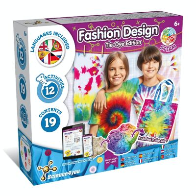 Diseño de moda - Kit Tie Dye para niños