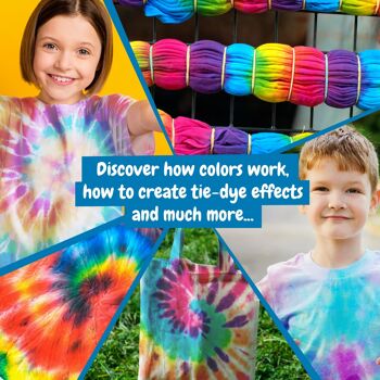 Design de mode - Kit Tie Dye pour enfants 8